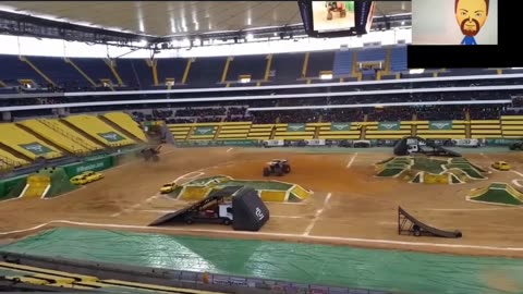 Monster Jam Crazy International Moments (REACTION) (Part 1)