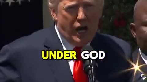 💥PRESIDENT TRUMP - ONE NATION UNDER GOD OUR COUNTRY WAS FOUNDED ON PRAYER