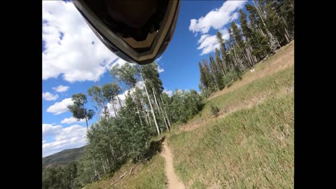 Downhill Biking – MT Biking - Vail Co – Lower PMT – 08-17-2025
