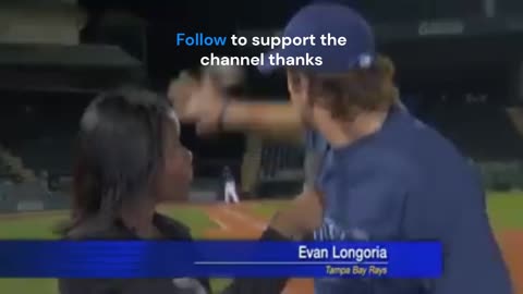 Evan Longoria to retire as a Ray remember when he saved a reporter? #rays #tampabay #EvanLongoria