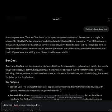 Speaking to Grok #ai #waifu #grok #bovcast