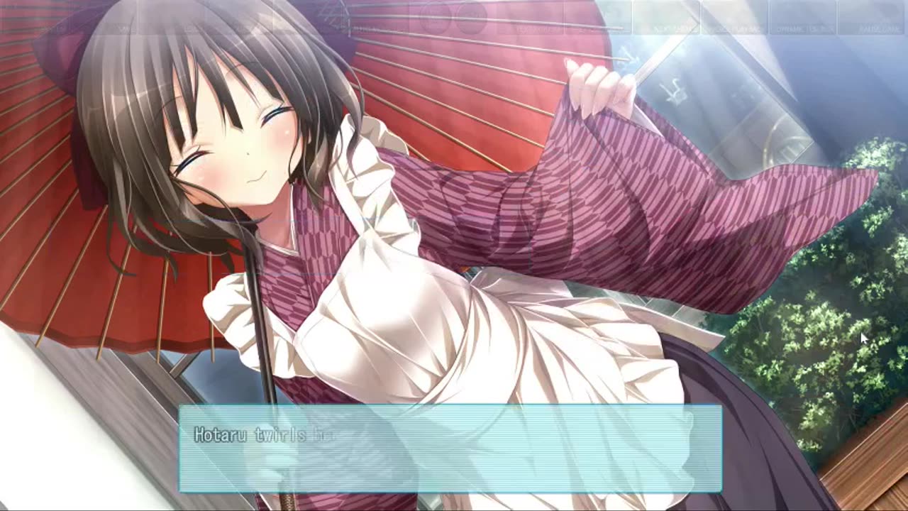 Amatsutsumi Visual Novel (Let's Play)-Part 40 [Hotaru Route]