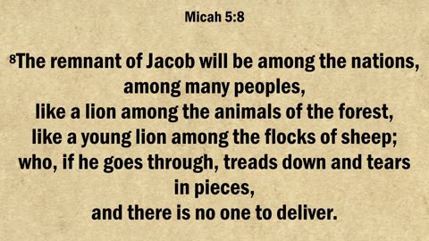 Micah 5