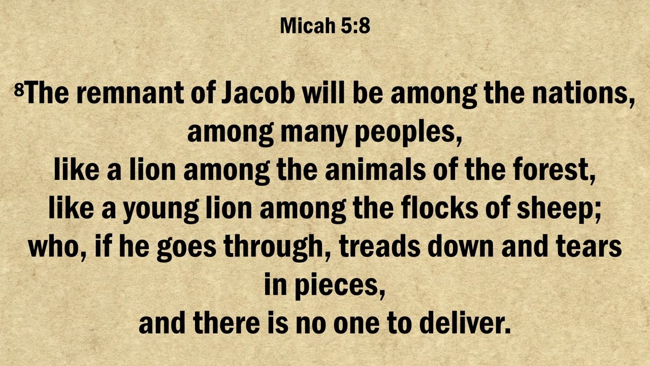 Micah 5