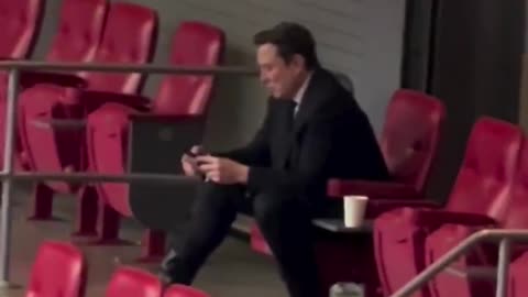 Elon Musk Spotted at Charlie Kirk Memorial