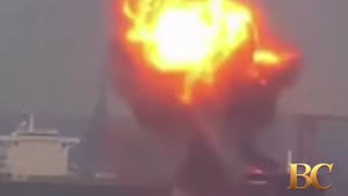 No injuries reported after cargo ship explodes in Baltimore Harbor