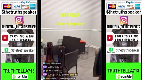 DROSKI BEATING ON 21BADBITCH SOMEBODY CALL 911