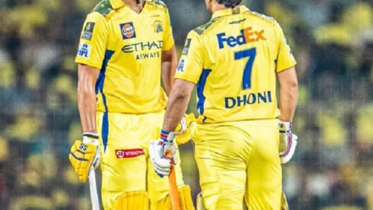 CSK failed in batting gave target of 104 runs only to KKR in 25th Match in IPL-25 in Chennai.