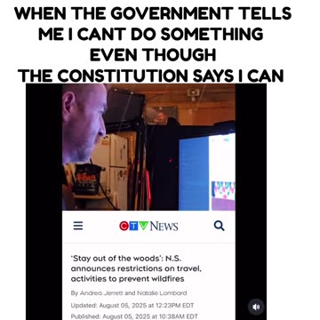 Constitution is my license