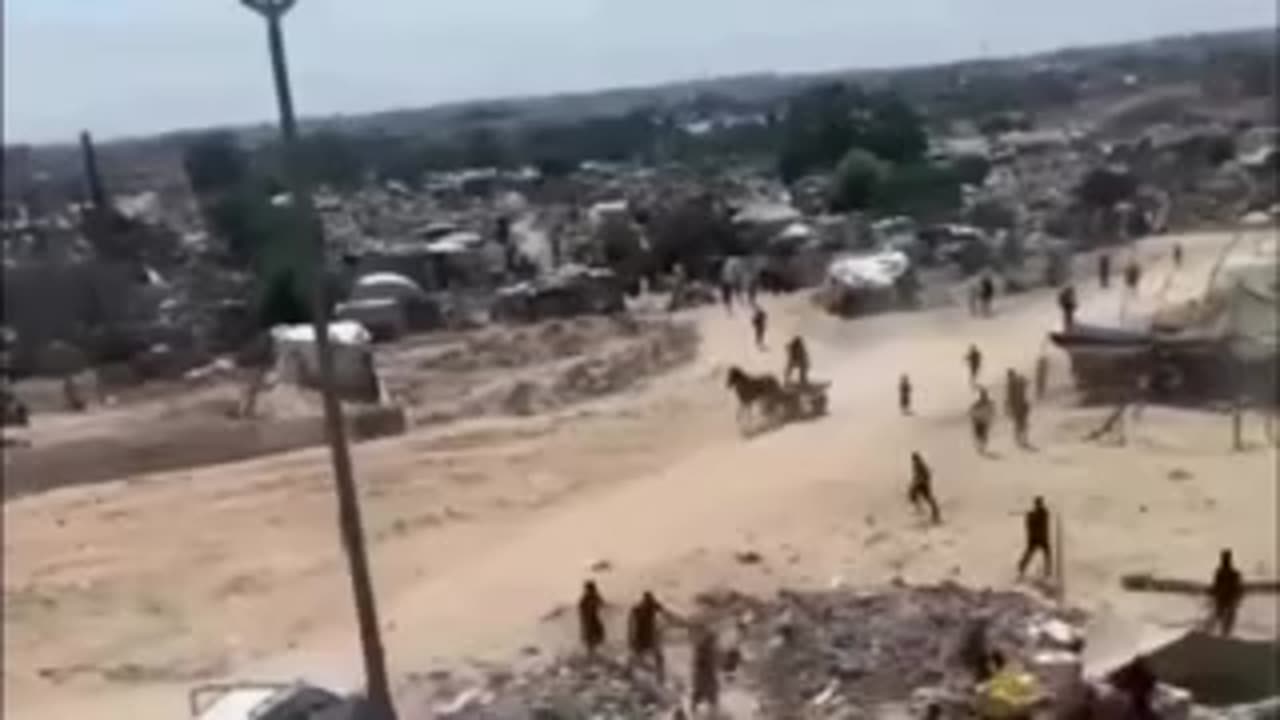 UNBELIEVABLE!!! AIR DROP LANDS ON TOP OF GAZA FAMILY IT WAS SUPPOSED TO GO TO