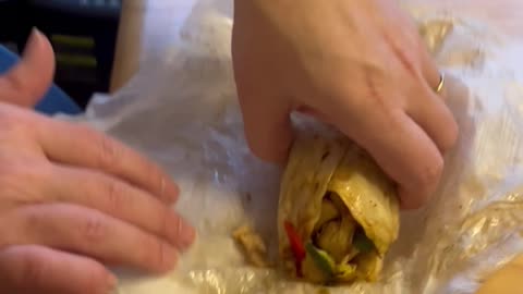 WhaTaburger Chicken Fajita Taco