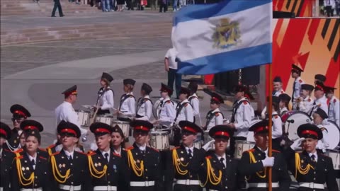 🏴🇷🇺 Ukraine Russia War | Kherson Flag Displayed at Moscow Military Parade | RCF