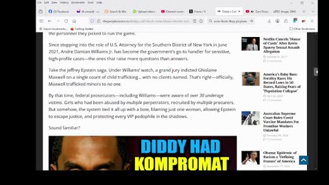 Diddy’s Cell-Block Mate Blows Whistle: “Trial Was Rigged to Protect DC Pedophile Ring”