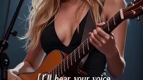 Sealed with a Kiss - Lyrics - Emily Linge #englishsongs #LyricsVideo #NostalgicCovers #AI_Music_Diva