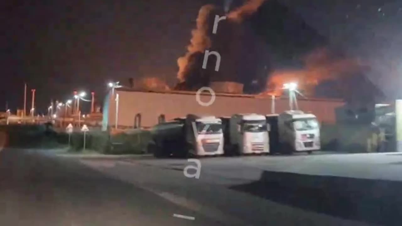 🔥🔥🔥🔥 Refinery in Saratov!