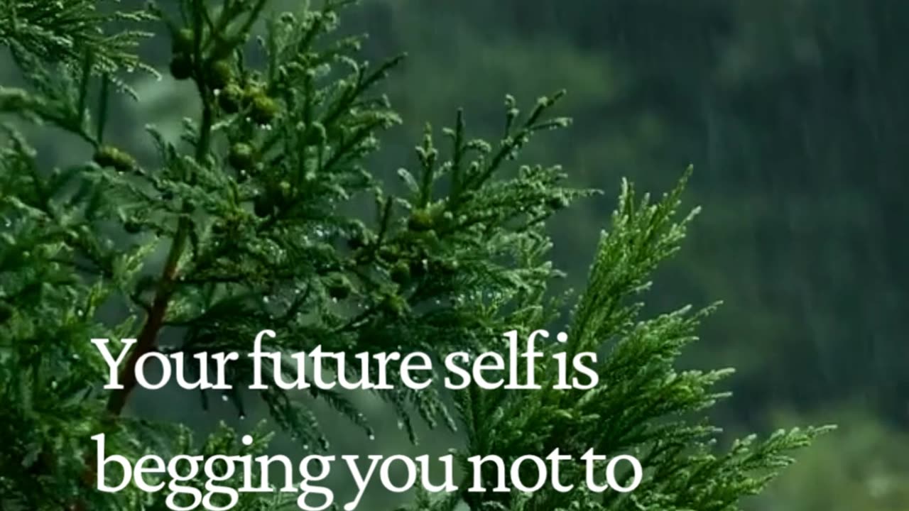 Your Future Self Is Watching You — Don’t Quit Now