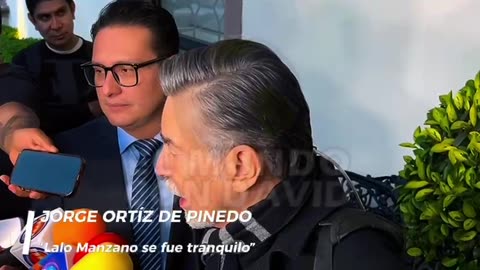 Jorge Ortiz de Pinedo rompe el silencio tras la muerte de Eduardo Manzano | homenaje y despedida