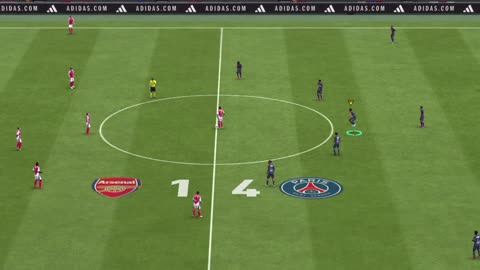 PSG VS ARSENAL gaming part 4