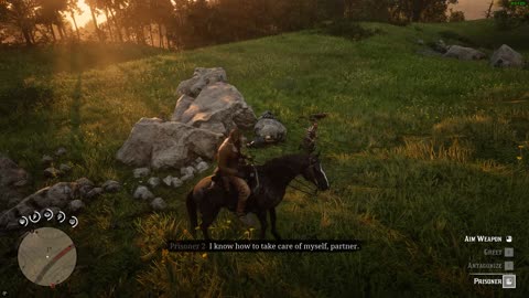 Red Dead Redemption 2 - NPC Running In Circles