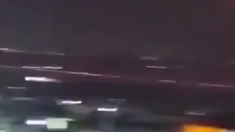 Rain of missiles on Iran, target.