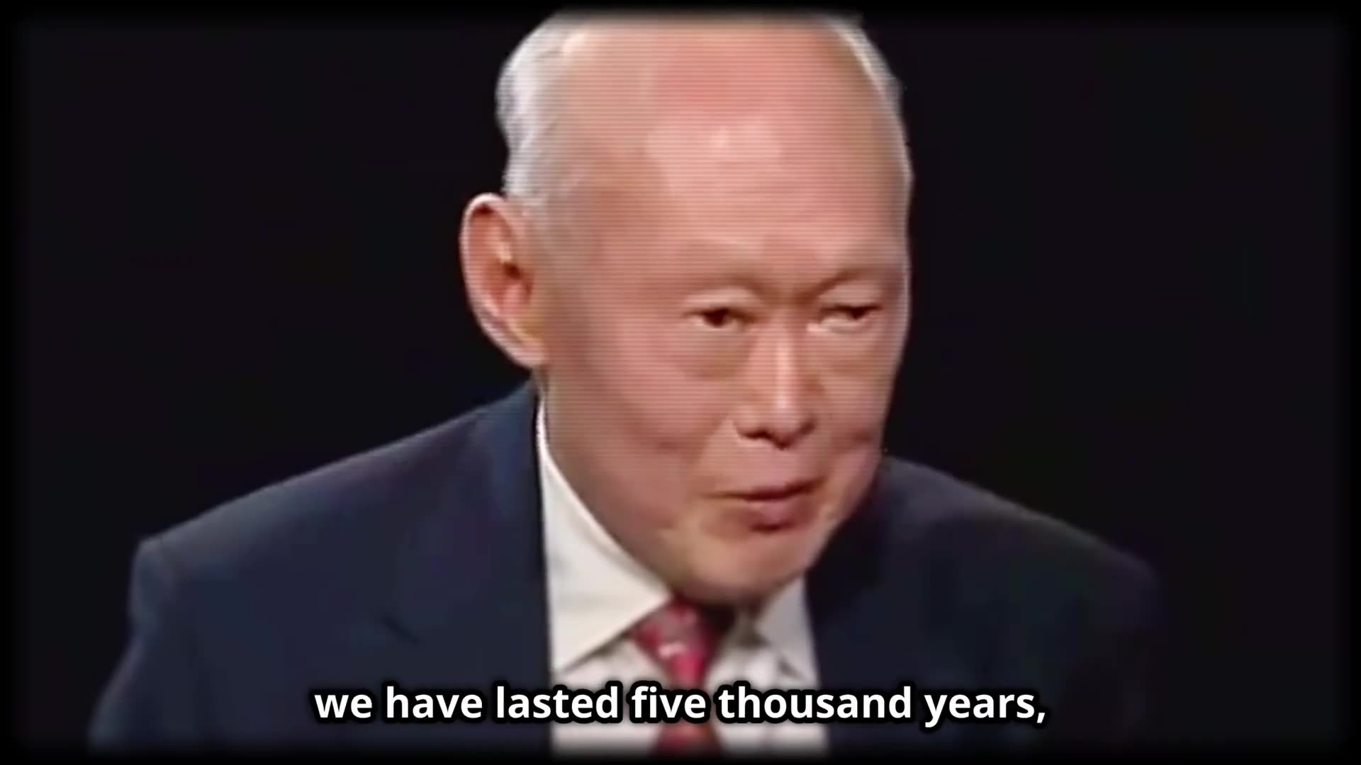 Lee Kuan Yew: Chinese are superior to white man