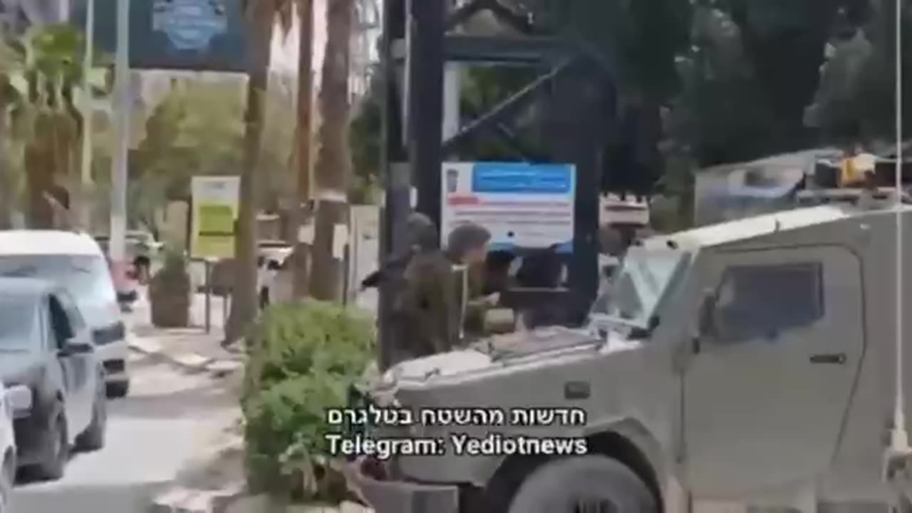 IDF spokesman in Arabic, Avichai Edrei, in Jenin.