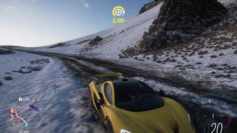 Just driving through the snow