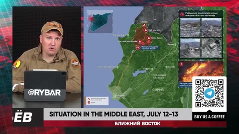 🇷🇺 🏹 🎣 Rybar Live: Situation in the Middle East, July 12-13