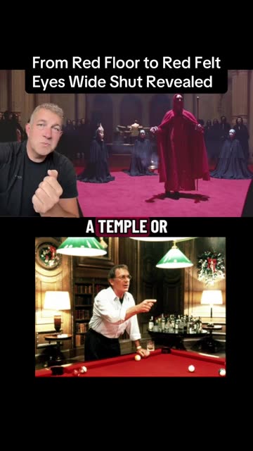 In Eyes Wide Shut, the masked ritual and Pollack’s cue ball aren’t separate…they mirror each other.