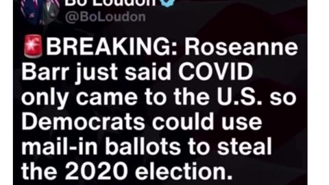 Trump ReTruthing Roseanne #Fix2020