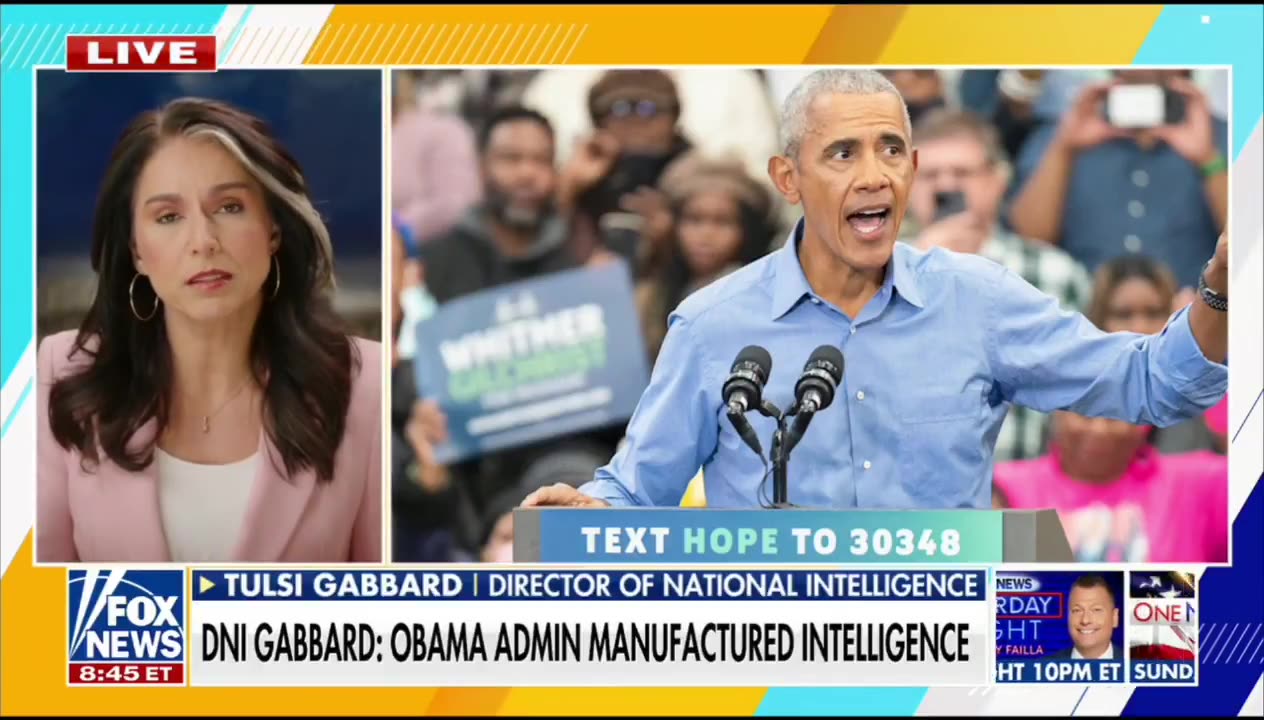 DNI Gabbard on Barack Obama: “There must be accountability.”