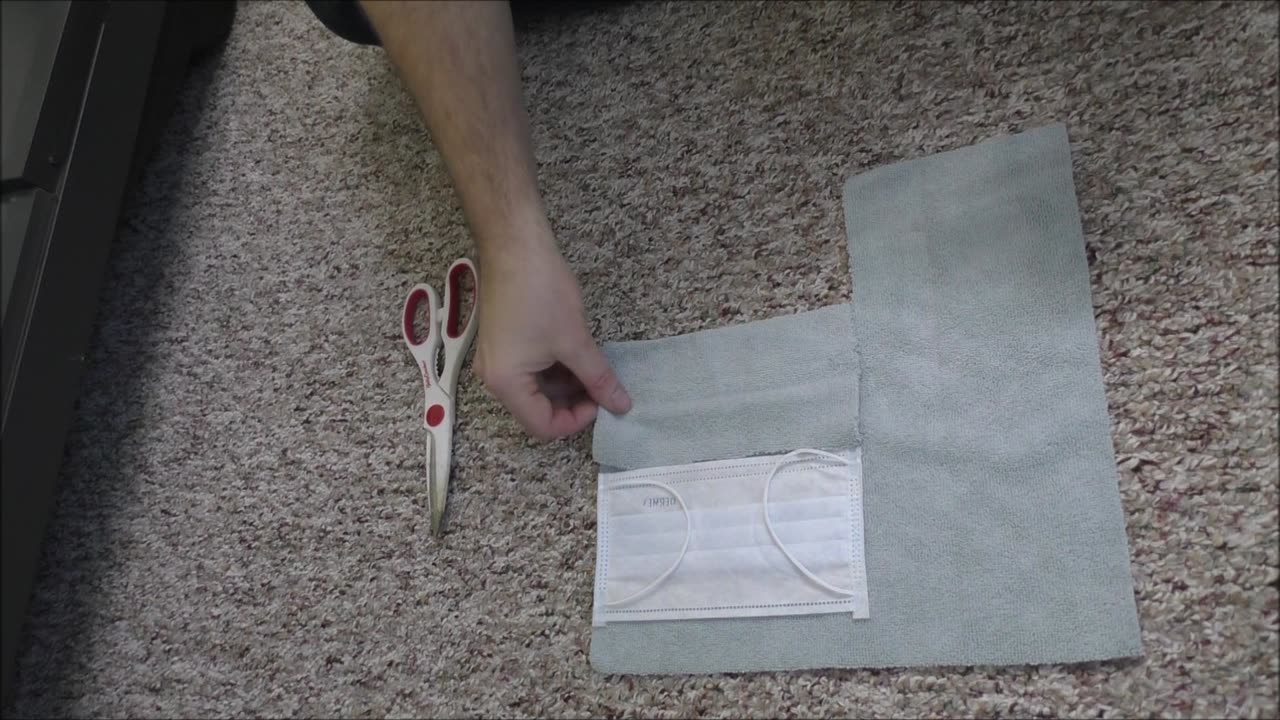 silver impregnated face mask DIY