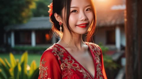 [4k] AI Lookbook Come to Yi Yi 儀儀's Hometown (Part 2)❤️
