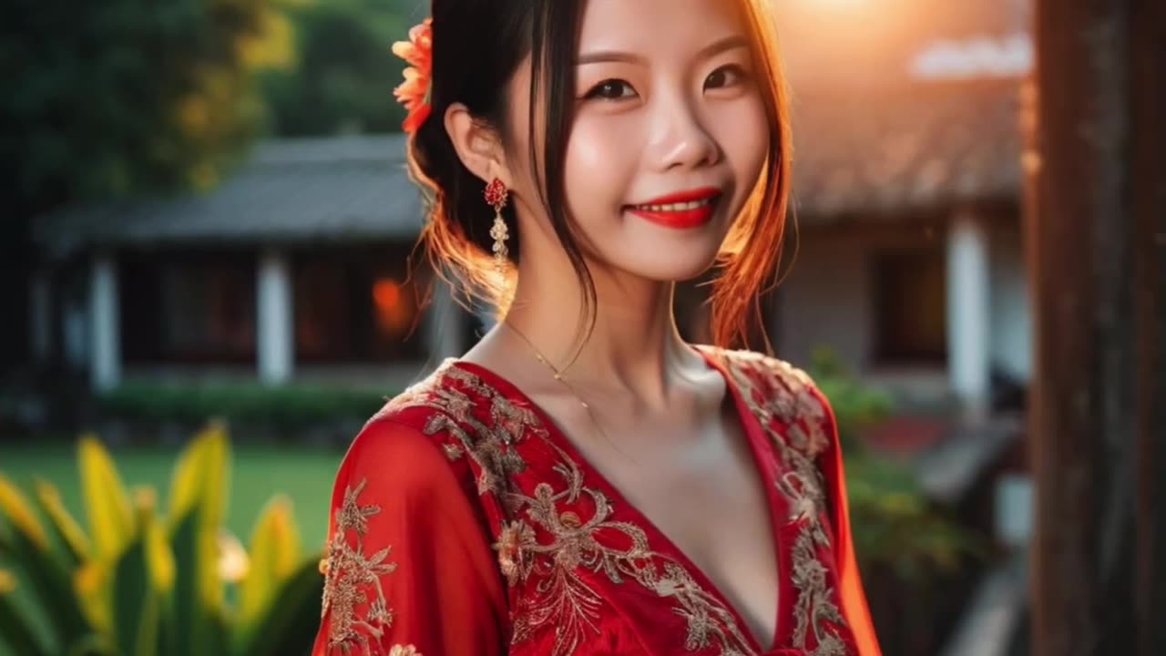 [4k] AI Lookbook Come to Yi Yi 儀儀's Hometown (Part 2)❤️