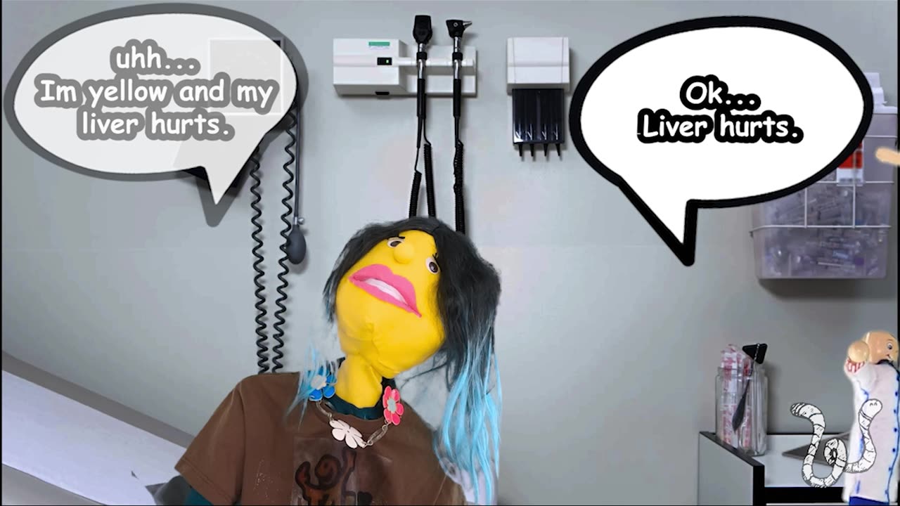 When WebMD is better than your doctor! #wormholesitcom #puppets #parody #skitcomedy