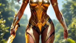 Warrior Panther: The Divine Strength of Wakanda and Themyscira!
