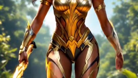 Warrior Panther: The Divine Strength of Wakanda and Themyscira!