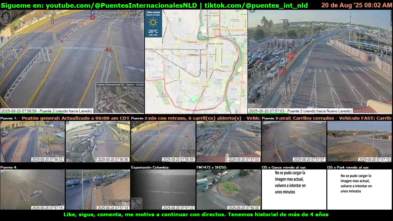 Puentes Internacionales NLD (Youtube / TikTok)