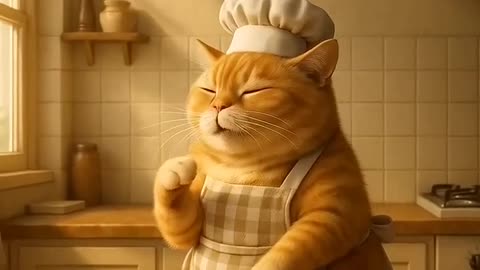 Orange cat - 4k