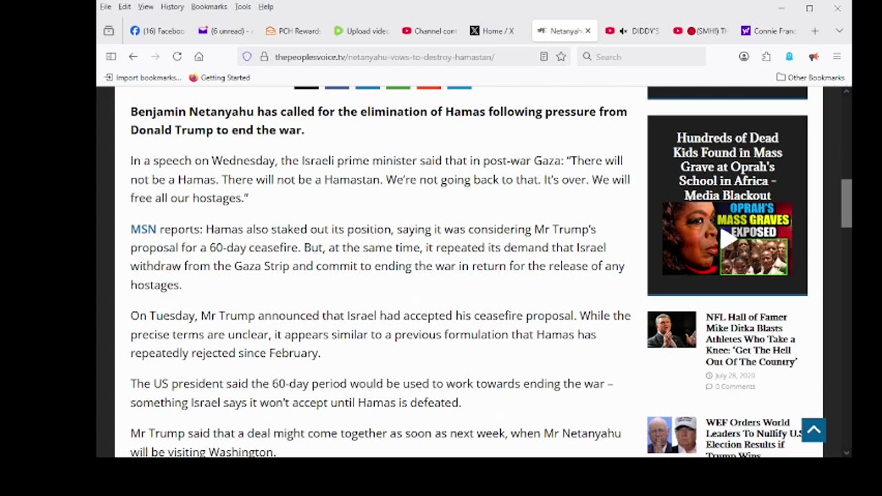 Netanyahu Vows To Destroy ‘Hamastan