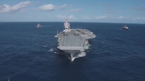 Aircraft carrier group USS Gerald R. Ford's $13 billion has been wiped out in the Taiwan War Games