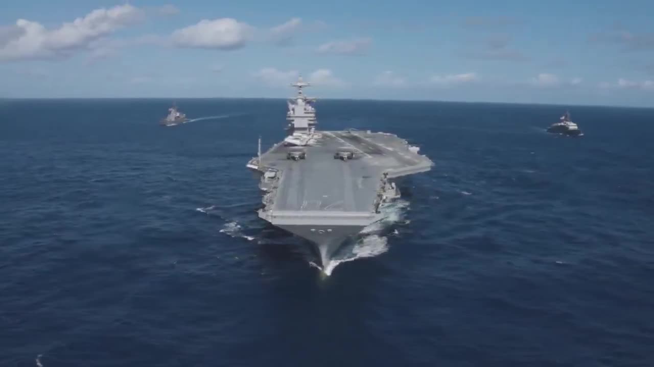 Aircraft carrier group USS Gerald R. Ford's $13 billion has been wiped out in the Taiwan War Games