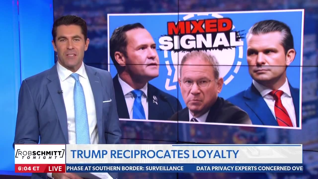 Rob Schmitt reacts to the Signal Group Chat story