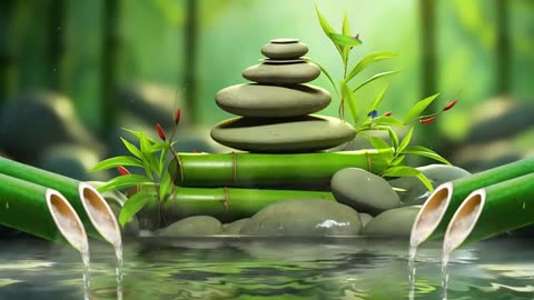 Relaxing Sleep Music + Insomnia: Bamboo, Stress Relief, Deep Sleep, Relax & Therapy Music 🌿 #17