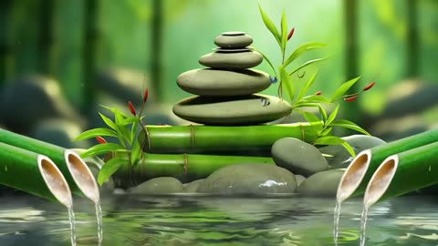 Relaxing Sleep Music + Insomnia: Bamboo, Stress Relief, Deep Sleep, Relax & Therapy Music 🌿 #17