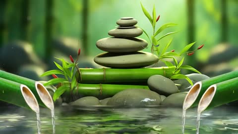 Relaxing Sleep Music + Insomnia: Bamboo, Stress Relief, Deep Sleep, Relax & Therapy Music 🌿 #17