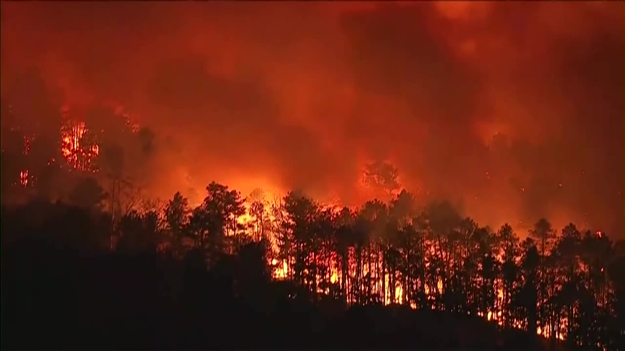 Wildfires tear through New Jersey, forcing evacuations