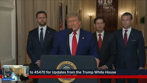President Trump addresses the Nation on the Iran Strikes Ju21 2025