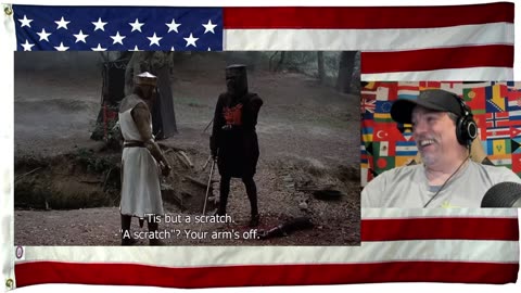 Monty Python and the Holy Grail - Black Knight - REACTION