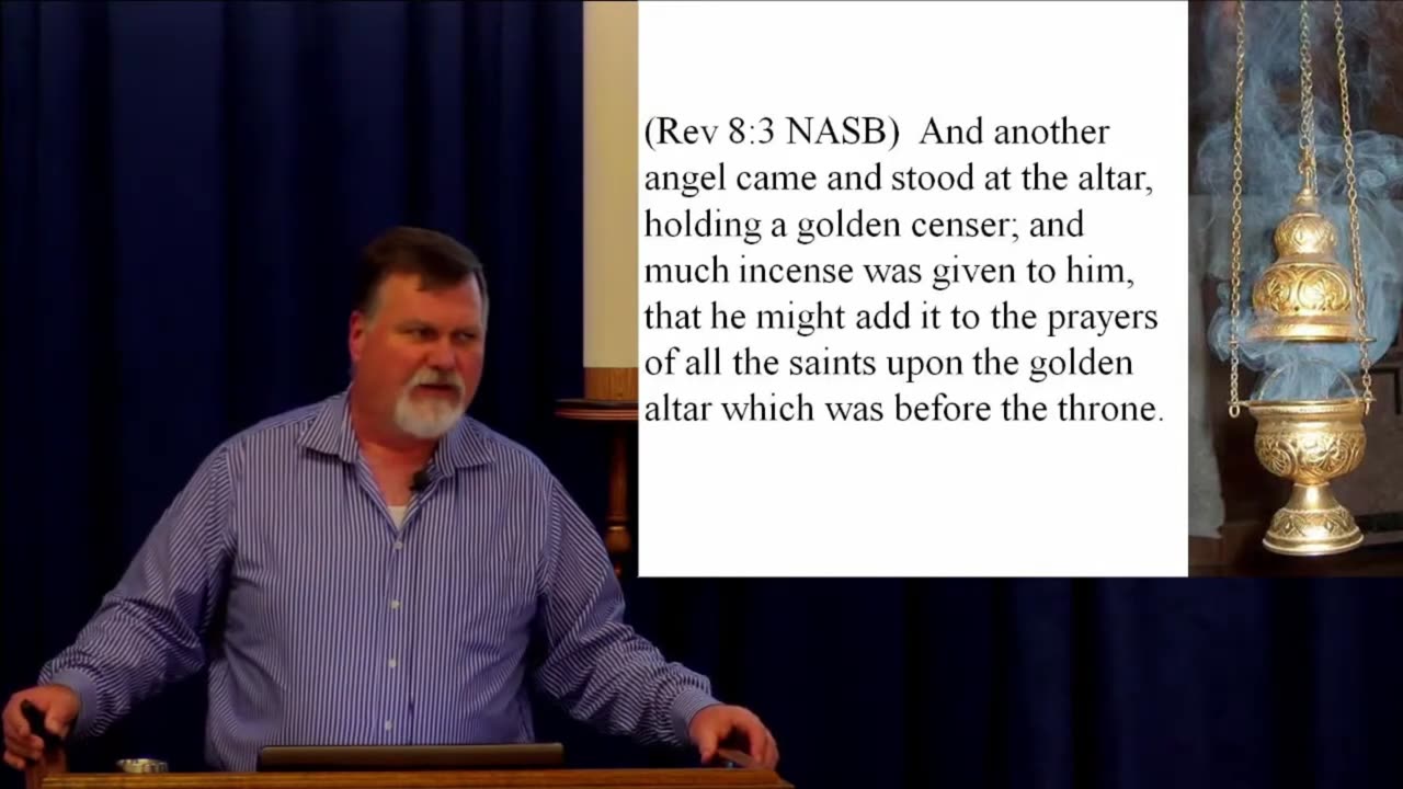 Revelation 8 – What is this that is described as "something like a great mountain burning?"